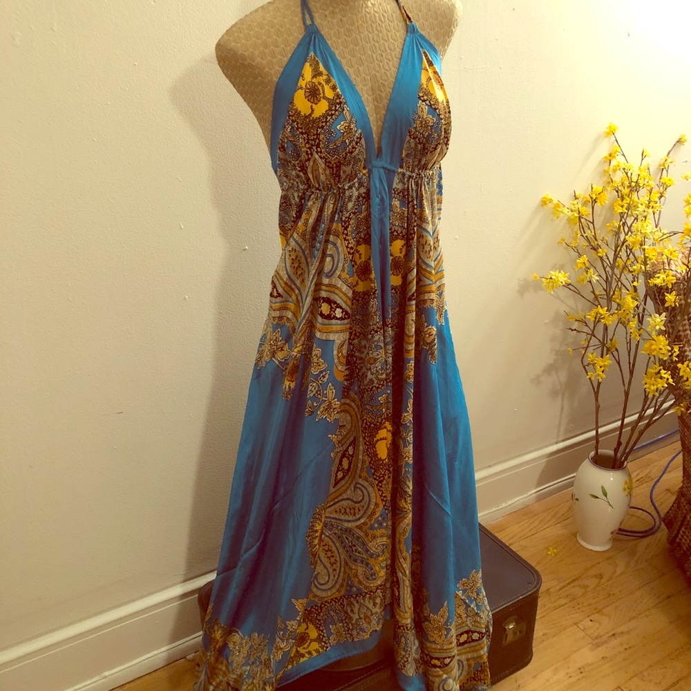 Silk Beach Dress